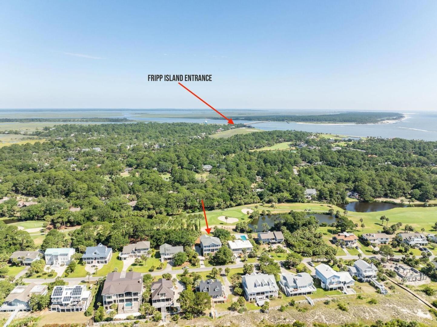 فيلا 778 Marlin Drive Fripp Island المظهر الخارجي الصورة
